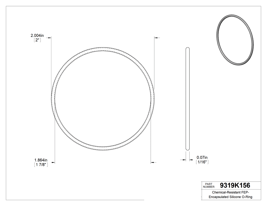 Technical drawing - 9319K156